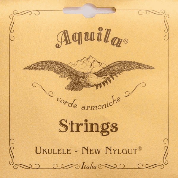 Jeu de cordes Ukulélé AQUILA New Nylgut 4U Soprano Do – GCEA – Sol aigu
