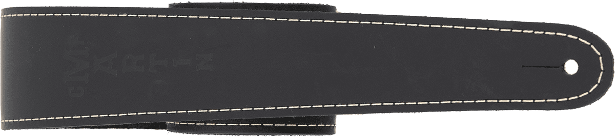 Courroie guitare cuir slim noire MARTIN A0046