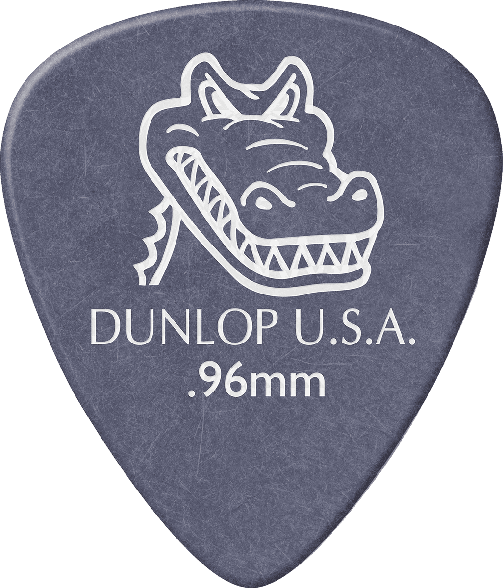 Player’s Pack de 12 médiators Dunlop Gator Grip 0.96mm 417P096