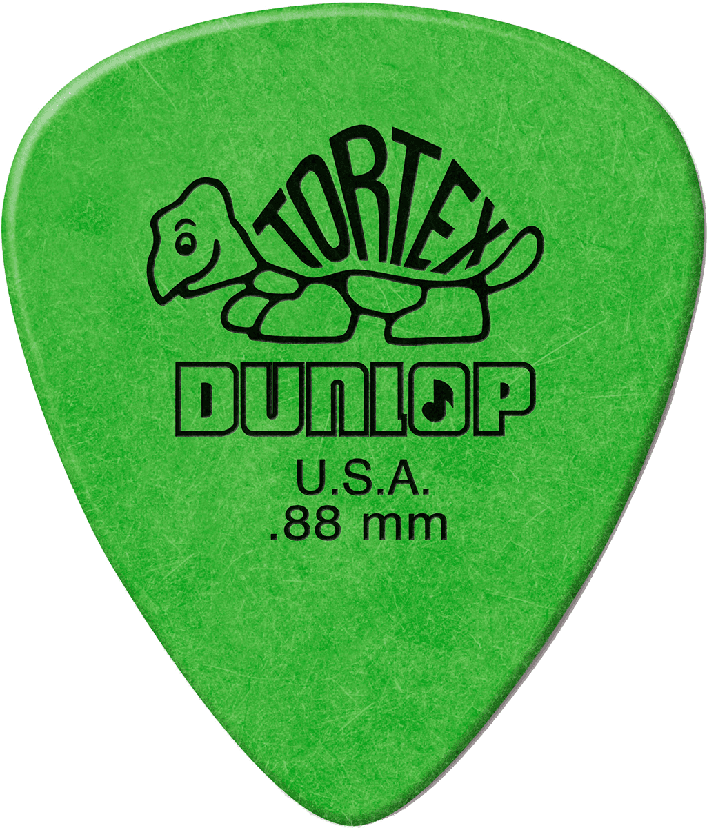 Player’s Pack 12 Médiators Dunlop Tortex Standard 0.88 mm 418P88