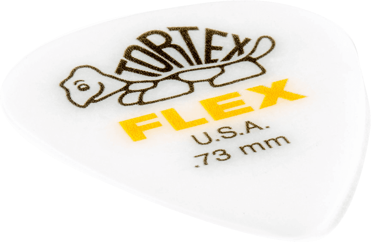 Player’s Pack de 12 médiators Dunlop Tortex Flex Standard 0.73mm 428P73