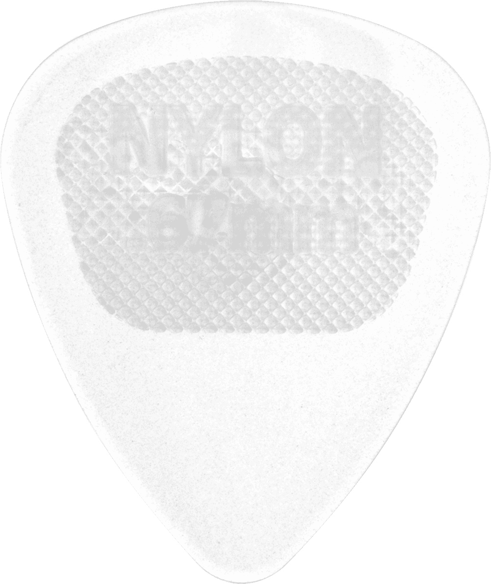Médiators Dunlop nylon Glow standard 0.67mm - LOT DE 6