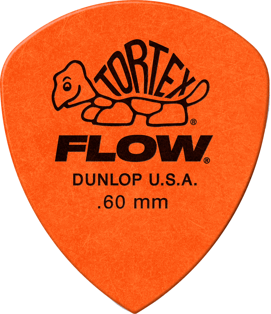 Player’s Pack 12 médiators Dunlop Tortex Flow 0.60mm 558P060