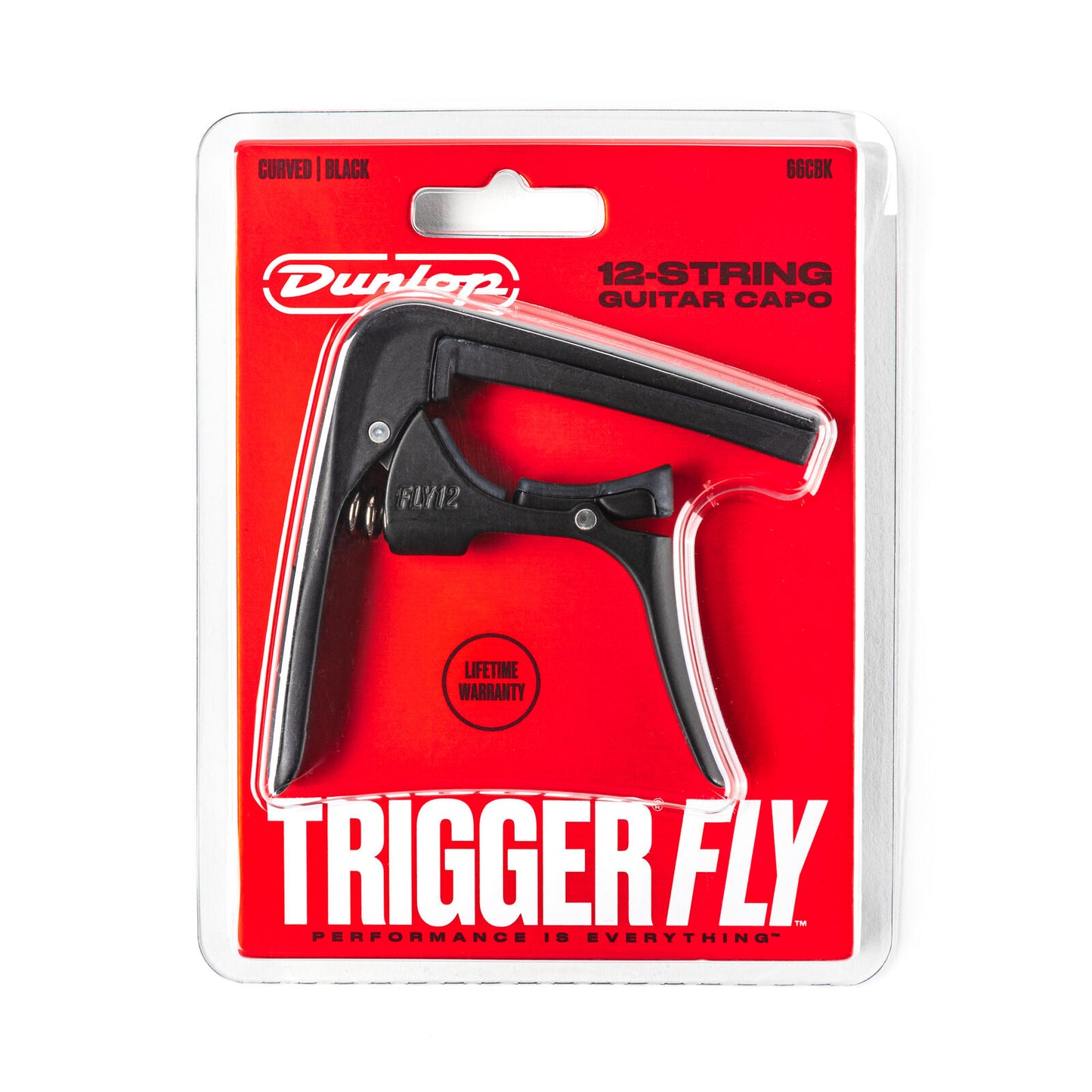 Capodastre Trigger Acoustique Fly 2 cordes – BLACK Dunlop 66CBK