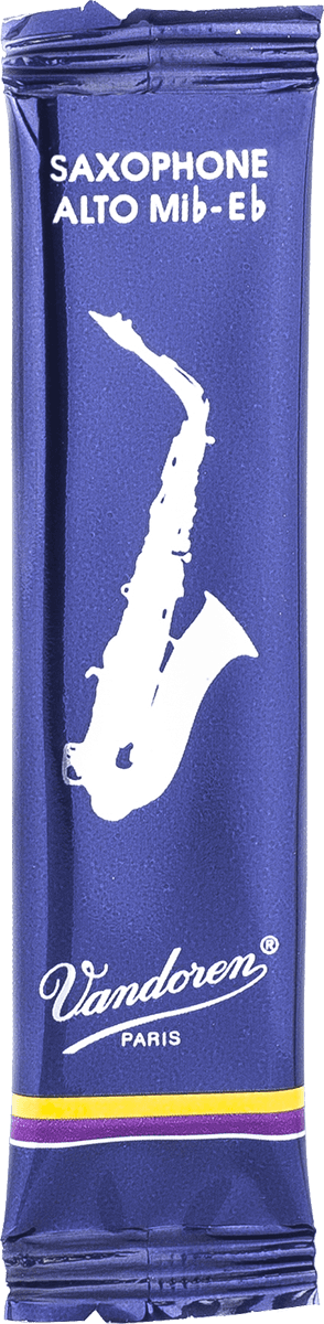 boite 10 anches saxophone alto VANDOREN MIb TRADITIONNELLE SR 214 - force 4