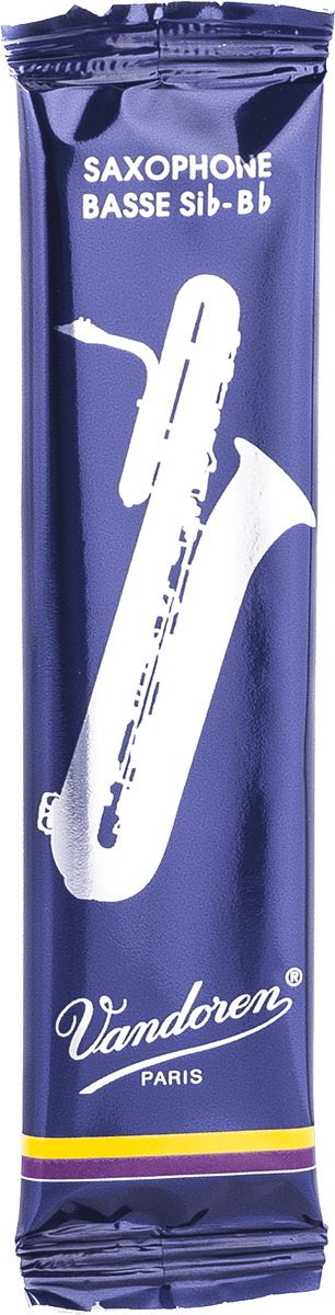 boite 5 anches saxophone Basse VANDOREN SIb TRADITIONNELLE SR 252 - force 2