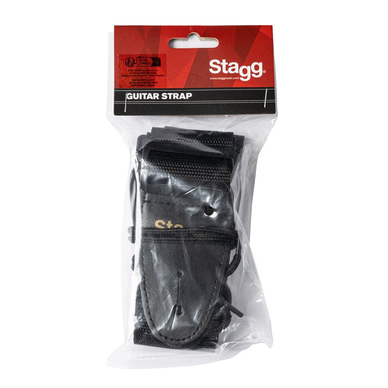 COURROIE POUR GUITARE STAGG BJA006BK – NOIR