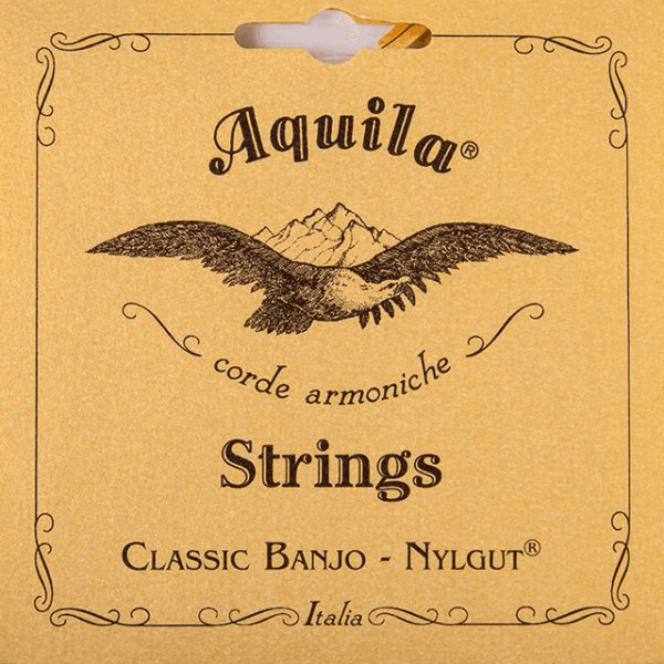 Jeu de cordes pour banjo AQUILA 5B New Nylgut Old Style Medium