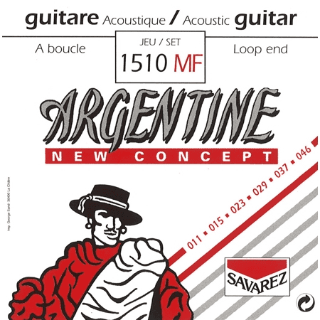 ARGENTINE 1510MF Light à boucle – Jeu de cordes guitare manouche