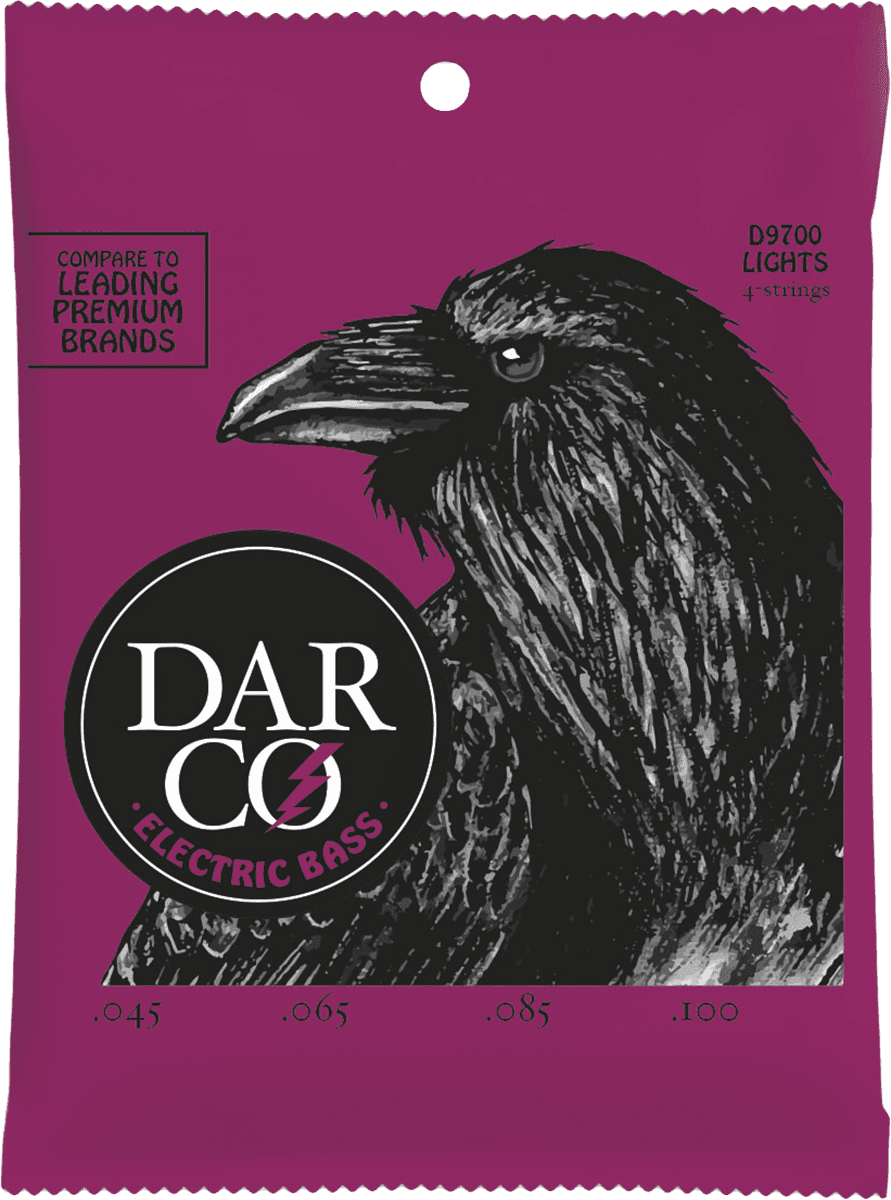 Jeu de cordes basse électrique DARCO D9700 Light
