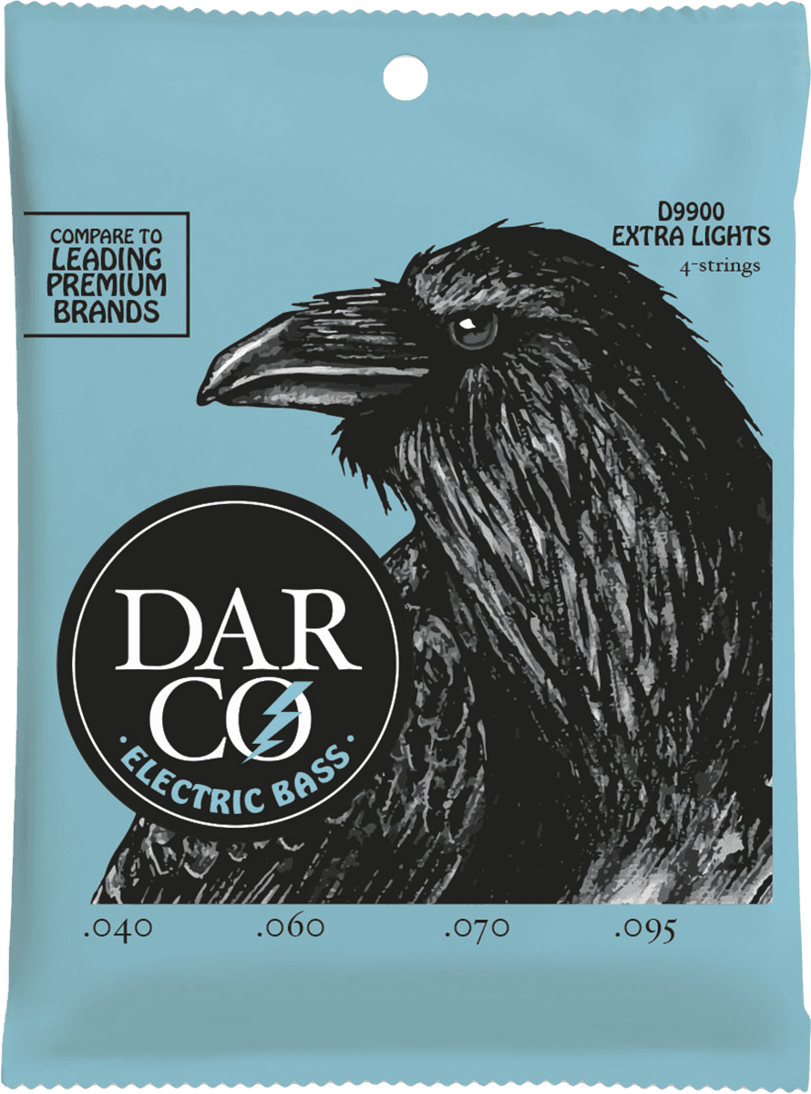Jeu de cordes basse électrique DARCO D9900 – Extra Light
