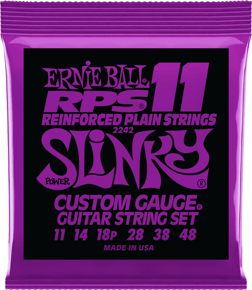 ERNIE BALL RPS 2242 Extra Slinky 11-48 – Jeu de cordes guitare électrique