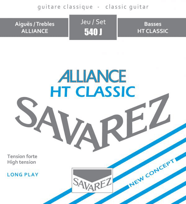 SAVAREZ 540J Alliance HT Classic Tirant Fort – Jeu de cordes guitare classique