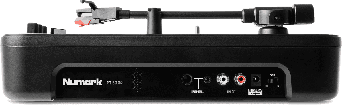 NUMARK PT01 Scratch – Platine vinyle portable USB avec haut-parleur et Switch Scratch