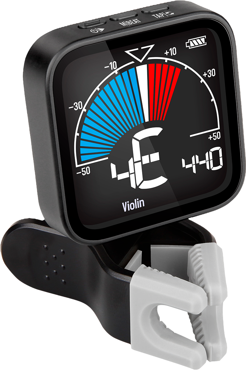 ACCORDEUR METRONOME A PINCE Pour Violon - batterie rechargeable CHERUB WMT 565V