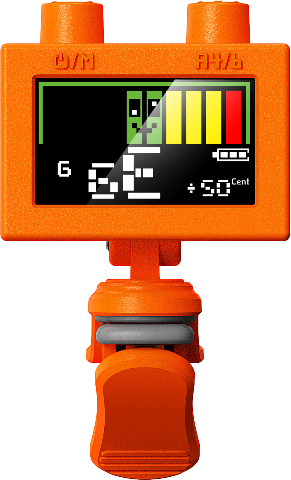 CHERUB WST-570LI-ORG – Accordeur à pince rechargeable Orange