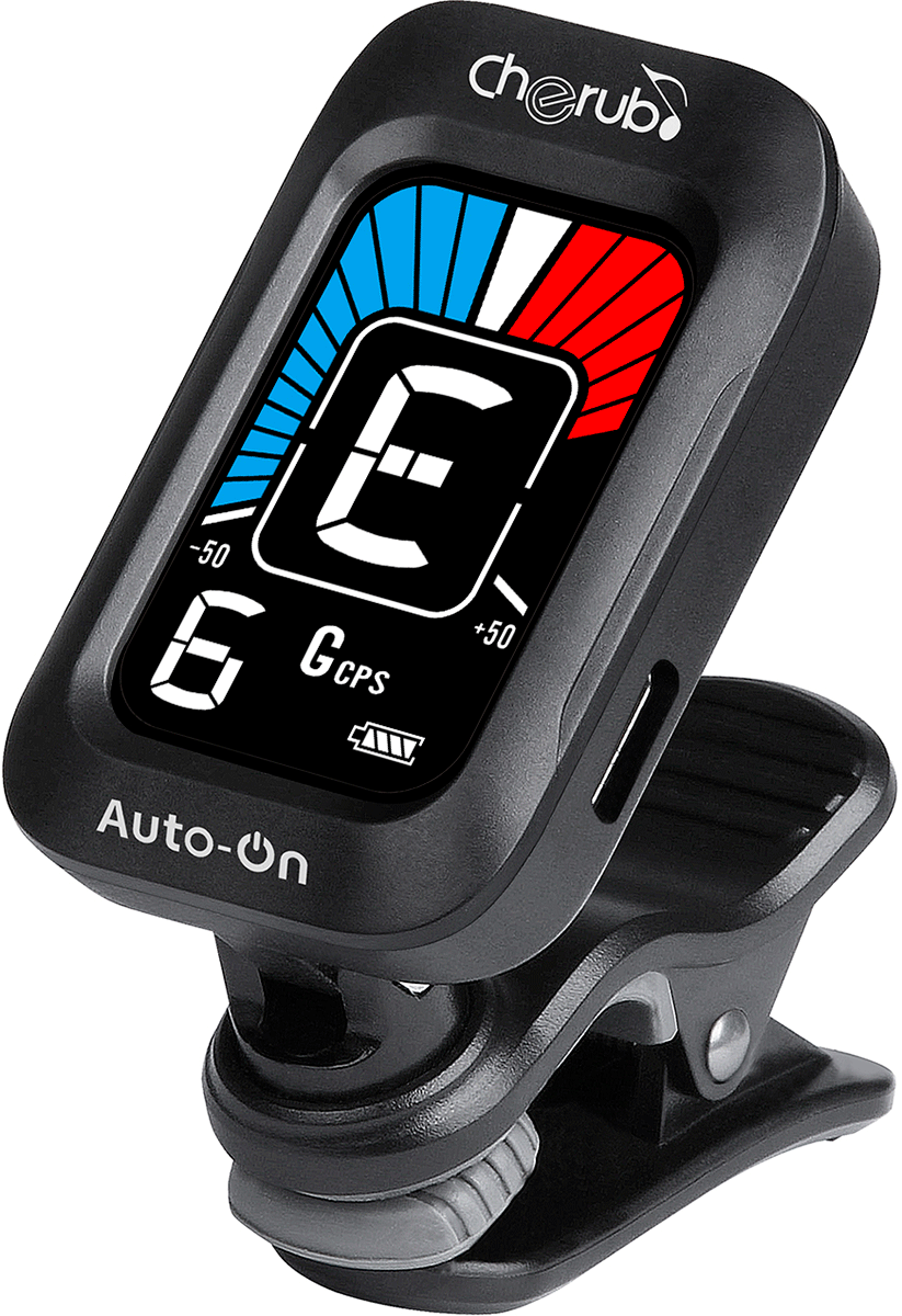 Accordeur pince chromatique + auto power on CHARUB WST 645