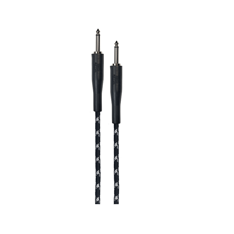 YELLOW CABLE G66DG ErgoFlex – Câble Jack/Jack 6 m gaine tressée gris/noir