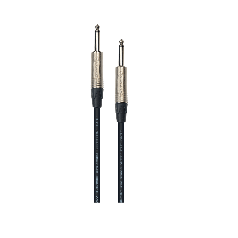 YELLOW CABLE PROG73D – Câble instrument Jack/Jack 3 m avec fiches Neutrik