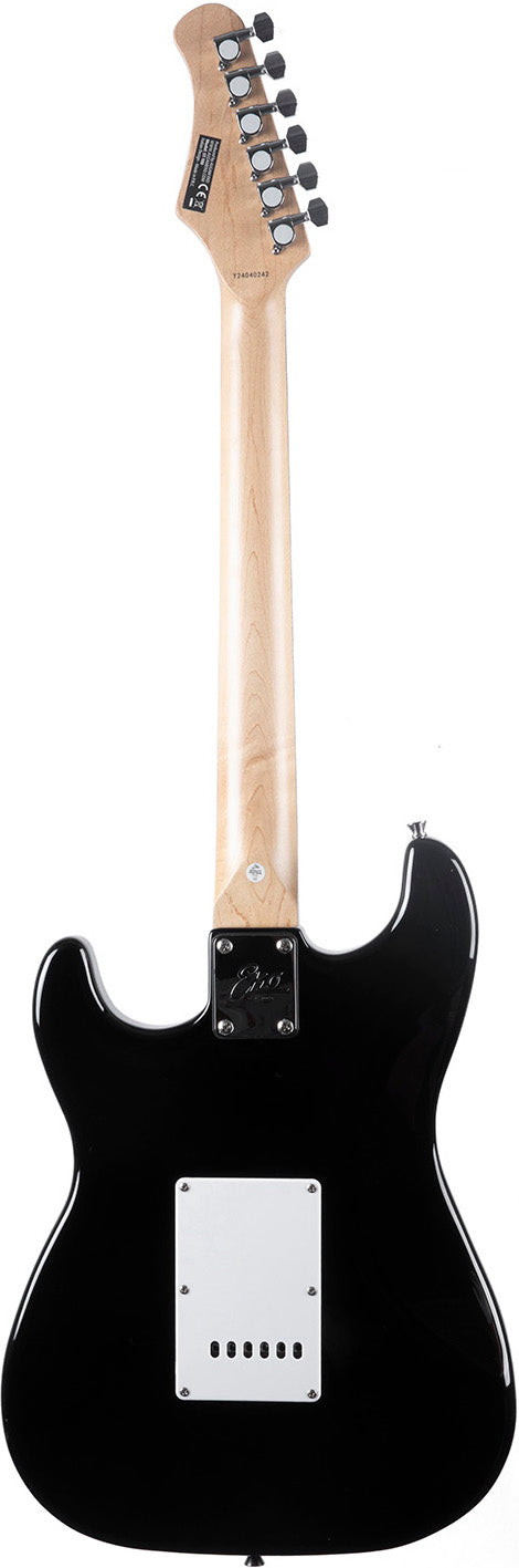 GUITARE ELECTRIQUE NOIRE EKO ST100-BLK