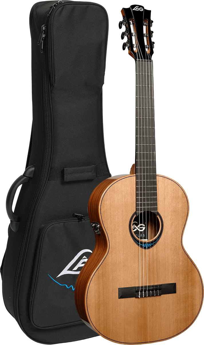 Guitare électro-acoustique classique Lâg Smart Guitar BlueWave 2 CBW2E