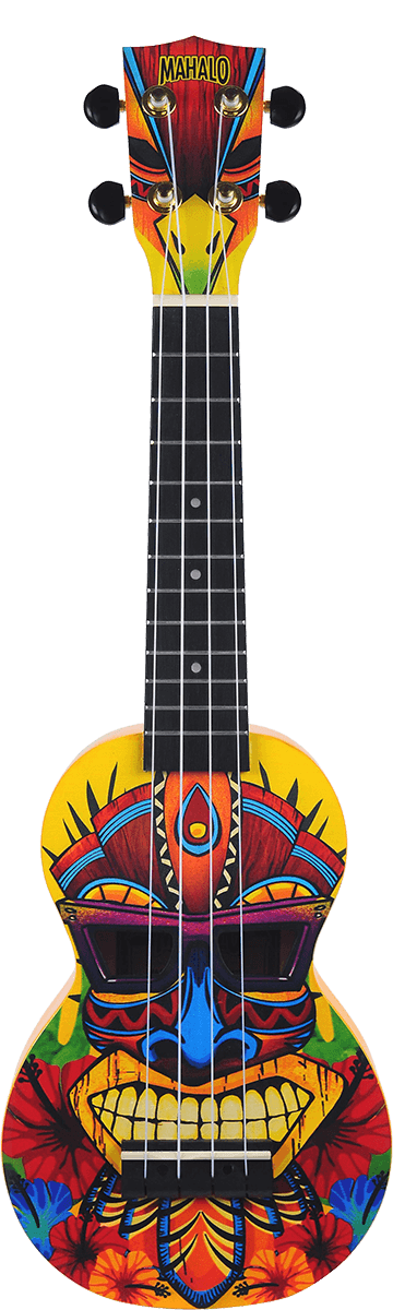 UKULELE SOPRANO TIKI + HOUSSE MAHALO MA1TK