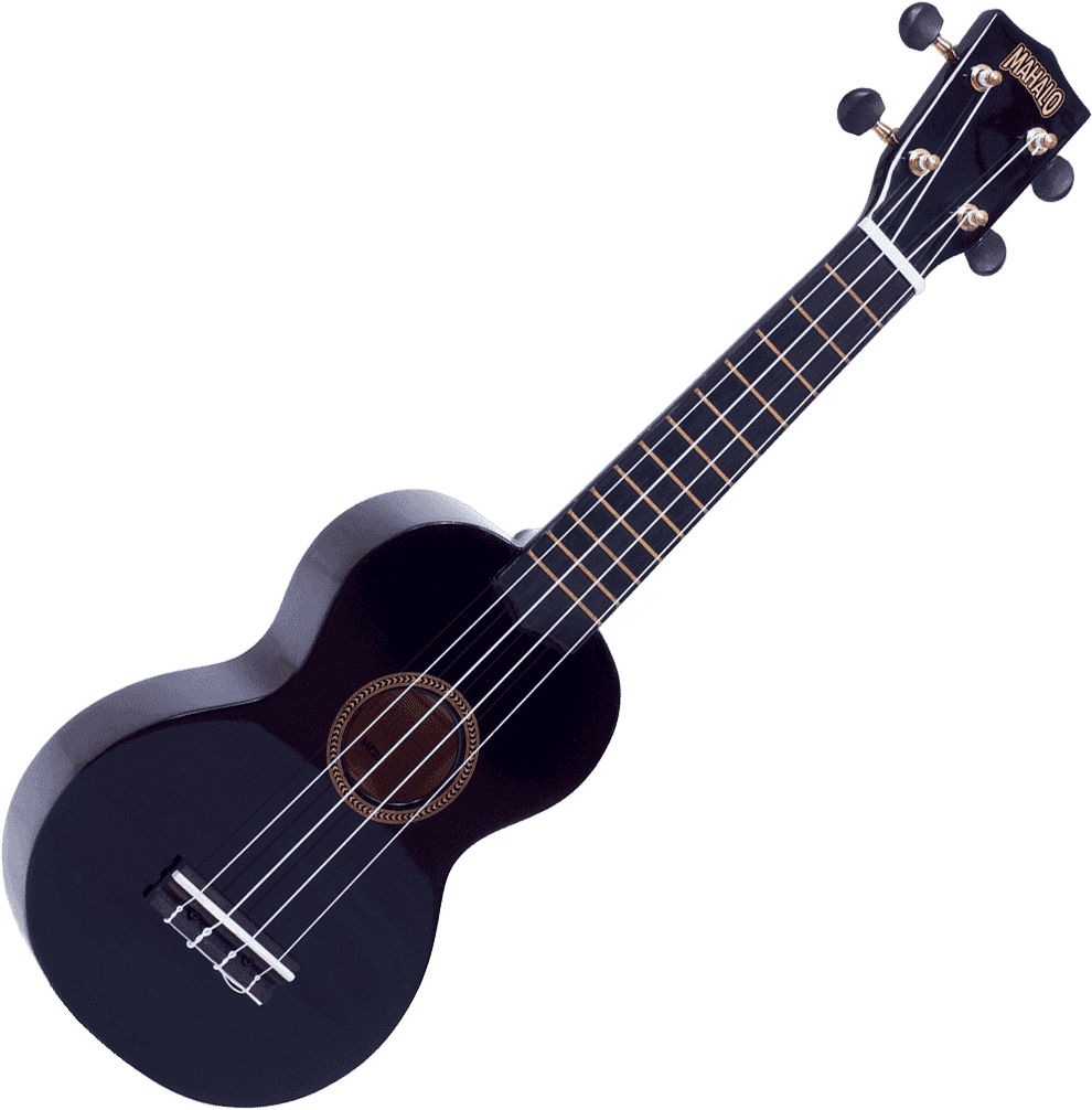 Ukulélé Soprano MAHALO MR1 NOIR BRILLANT AVEC HOUSSE