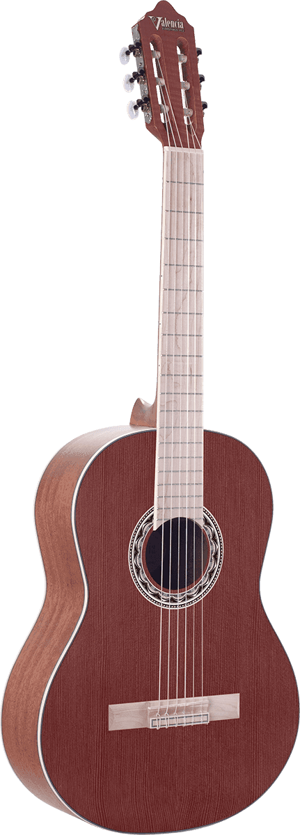Guitare classique 4/4 Valencia VC354-WR – Wine Red