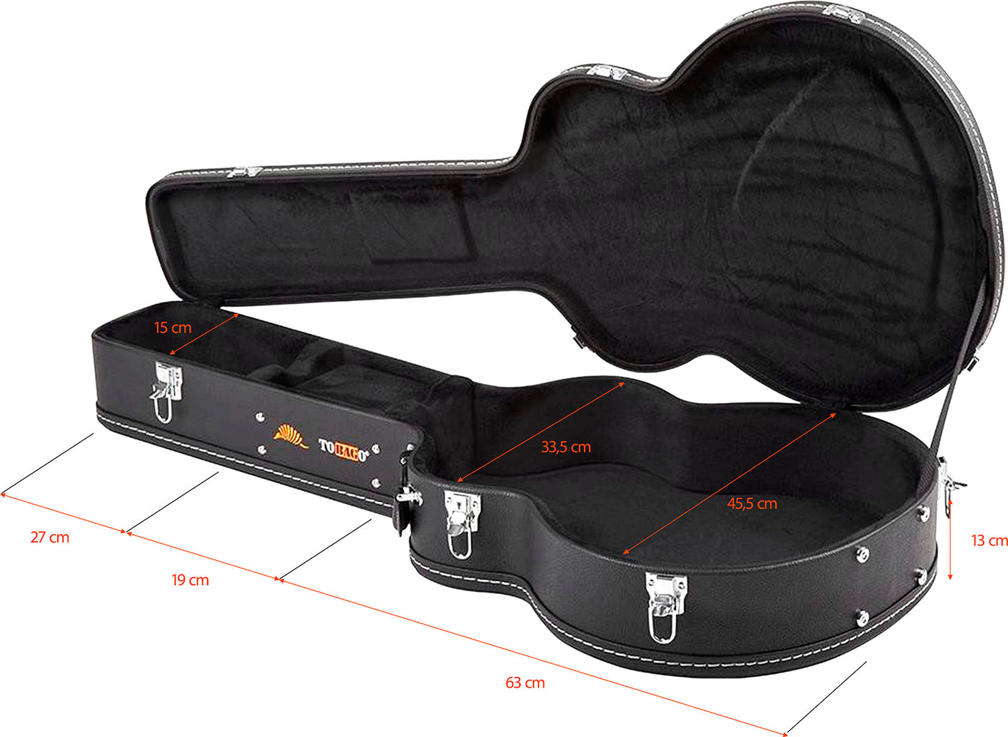Étui guitare Jumbo Standard Tobago AJ3