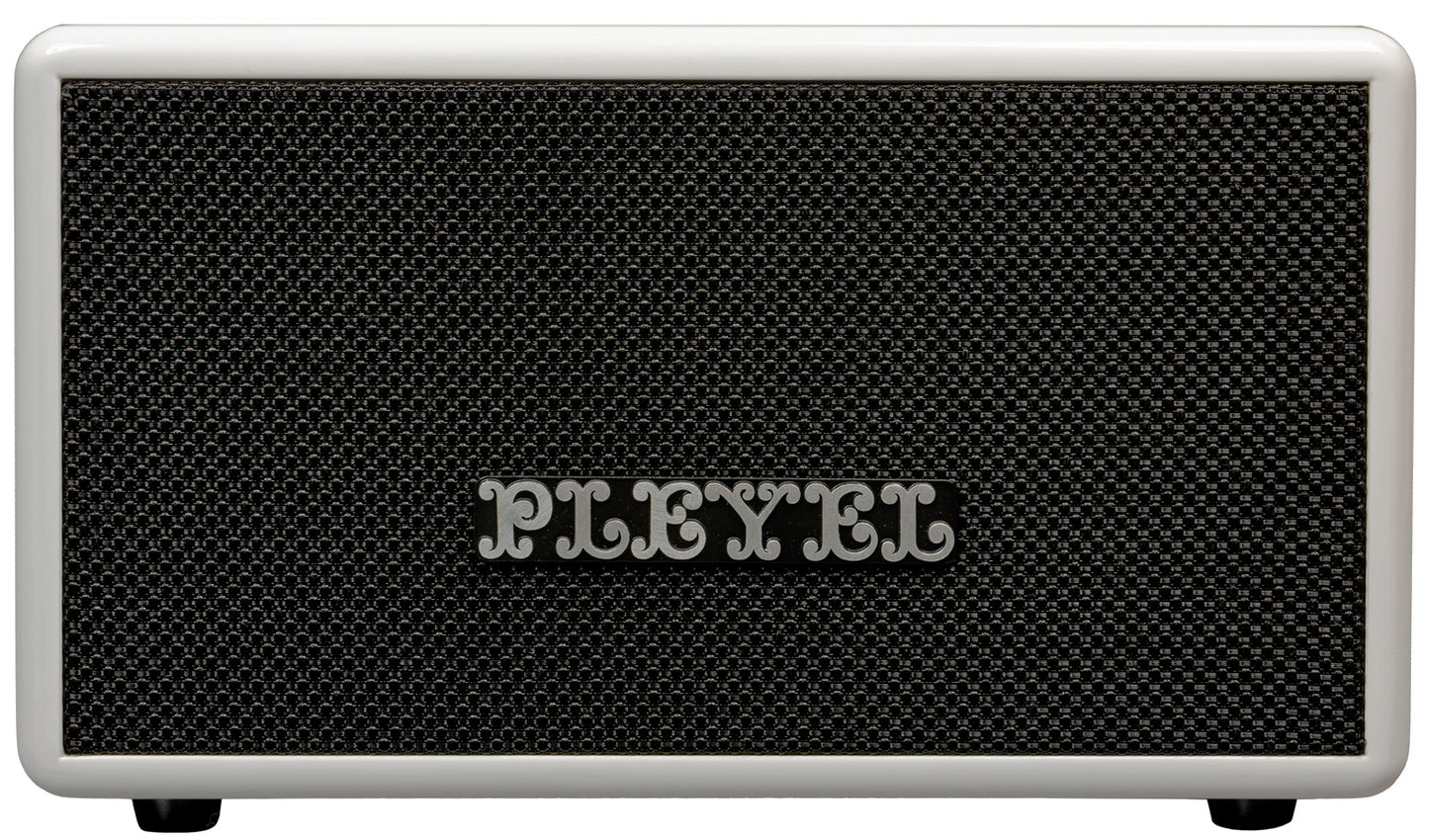PLEYEL Imperator 250 – Enceinte Bluetooth stéréo 2 × 50 W Blanc laqué