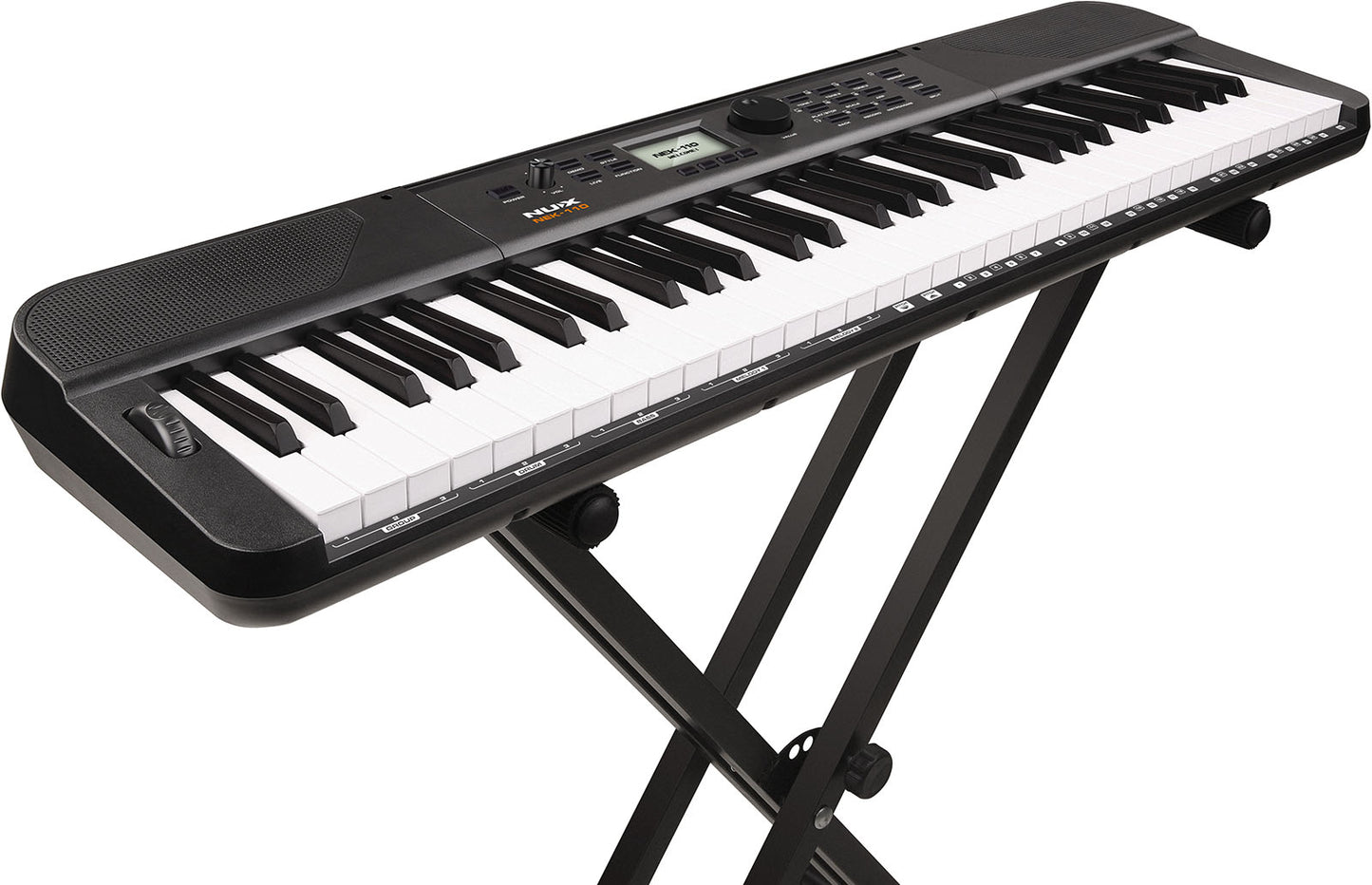Piano portable NUX NEK-110B – 61 touches – Noir