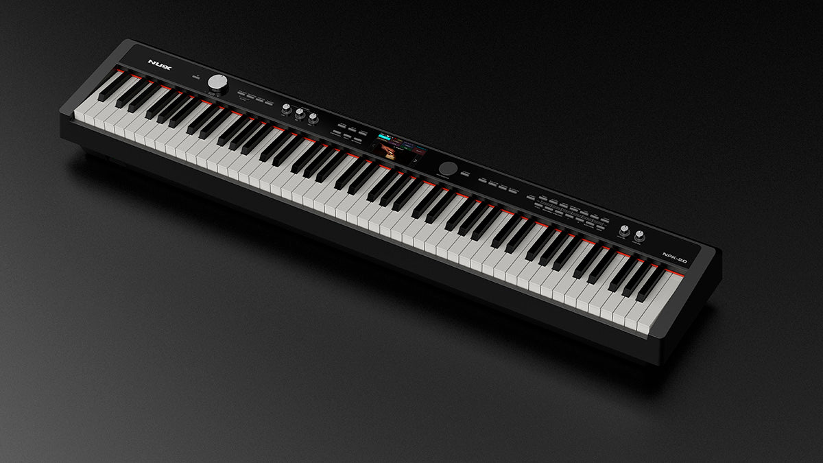 PIANO NUMERIQUE 88 NOTES TOUCHER LOURD - ARRANGEUR NUX NPK-20 NOIR