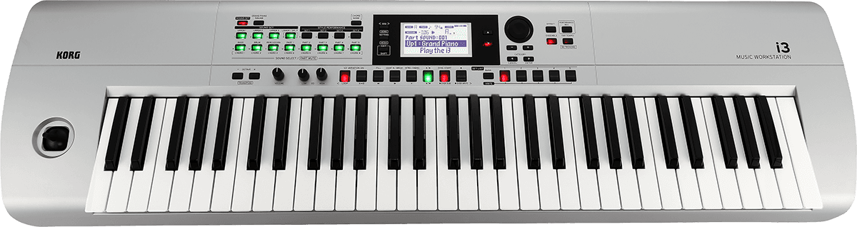 CLAVIER ARRANGEUR 61 NOTES GRIS MAT NON AMPLIFIE KORG I3-MS