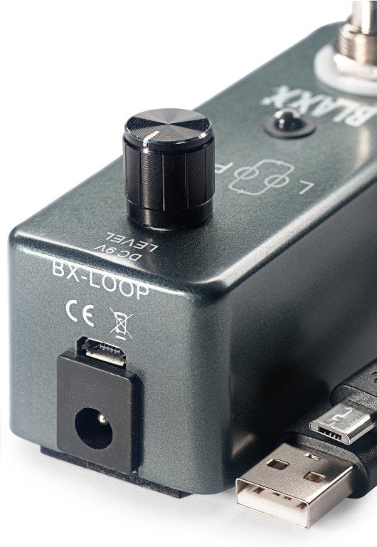 PÉDALE LOOPER BLAXX POUR GUITARE ET BASSE ÉLECTRIQUES