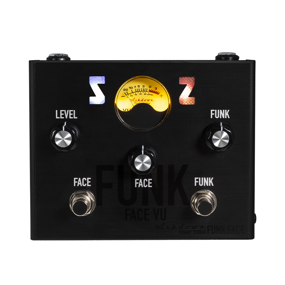 Pédale Filtre / Auto Wah Signature Stuart Zender Ashdown SZ-FUNK-FACE-VU