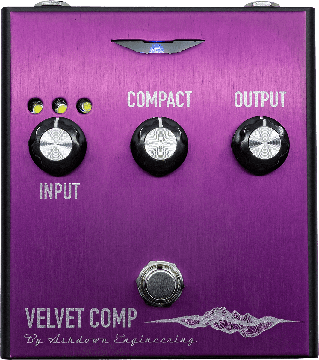 ASHDOWN Velvet Comp UK – Pédale compresseur Made in UK (SOLDES - FIN DE SÉRIE)