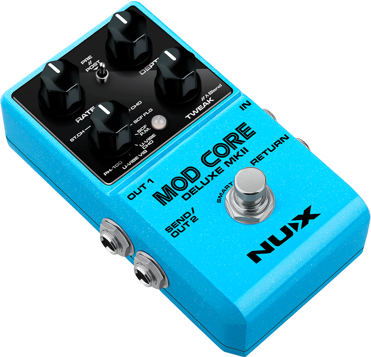 PEDALE MODULATION NUMERIQUE - 8 MODES NUX MOD CORE DLX MK2