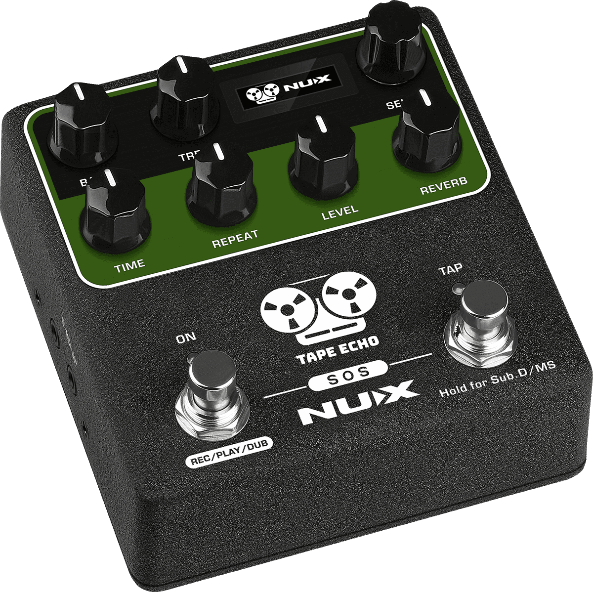 PEDALE DE DELAY ET REVERB NUMERIQUE NUX TAPE-ECHO