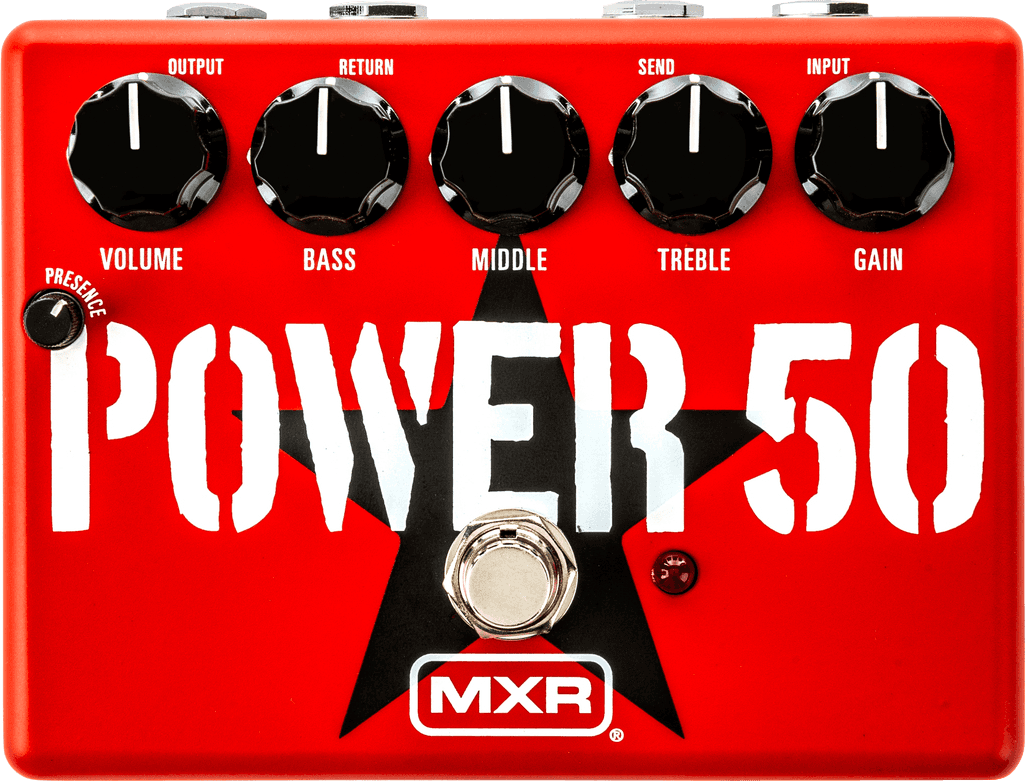 Pédale Overdrive MXR TBM1 Tom Morello Power 50 Signature