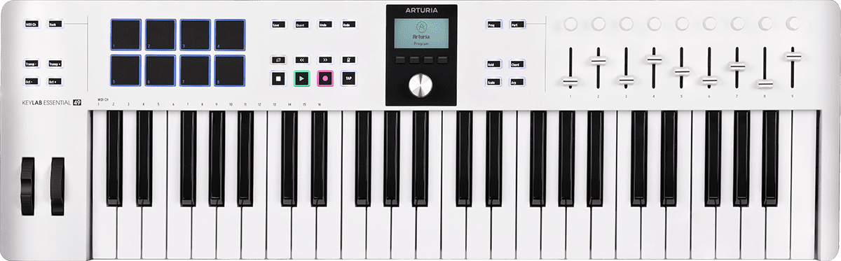 CLAVIER MAITRE 49 TOUCHES ARTURIA KEYLAB ESSENTIAL3