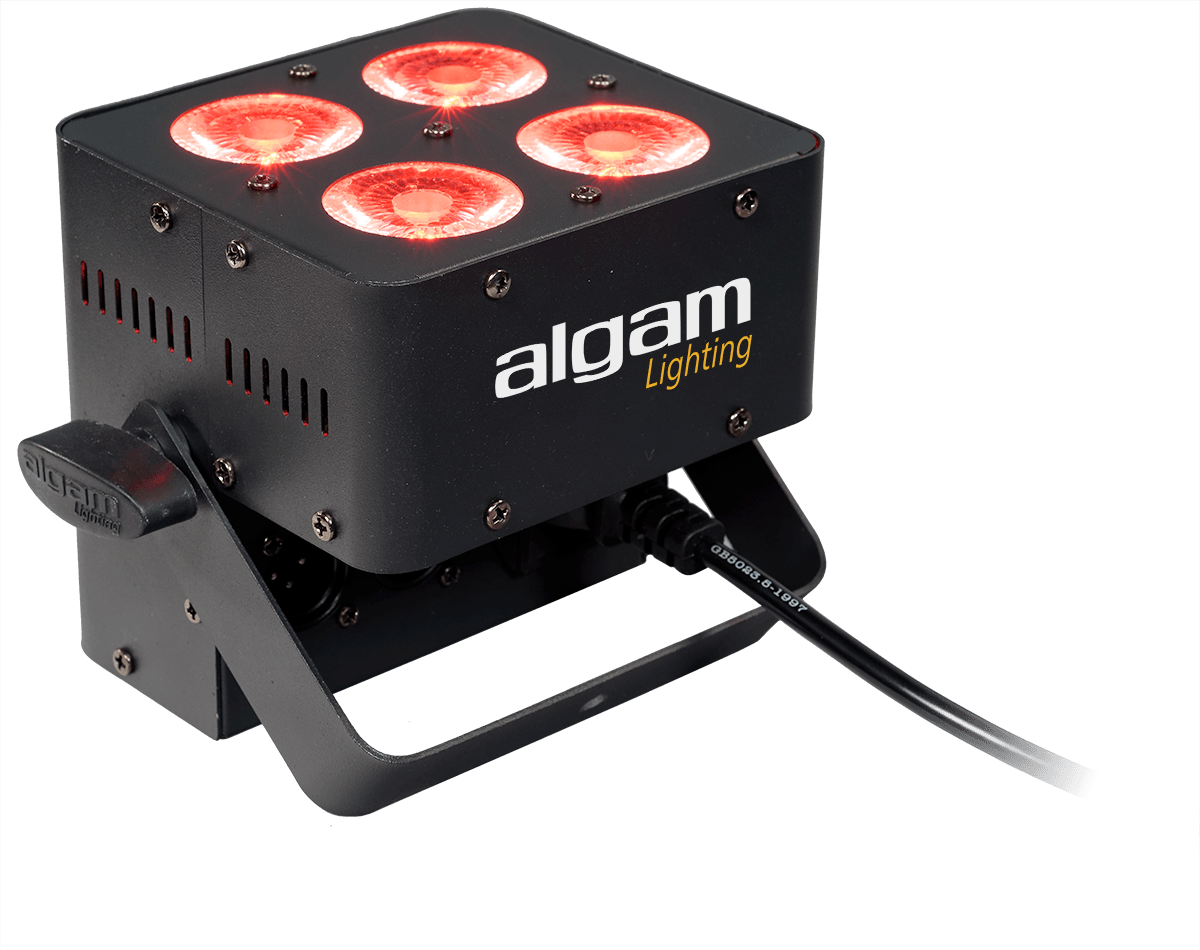 Projecteur LED Quad – Par LED 4 x 10 W RGBW ALGAM LIGHTING PAR-410-QUAD