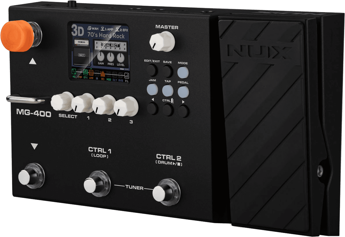 MULTI-EFFETS GUITARE COMPACT NUX MG400