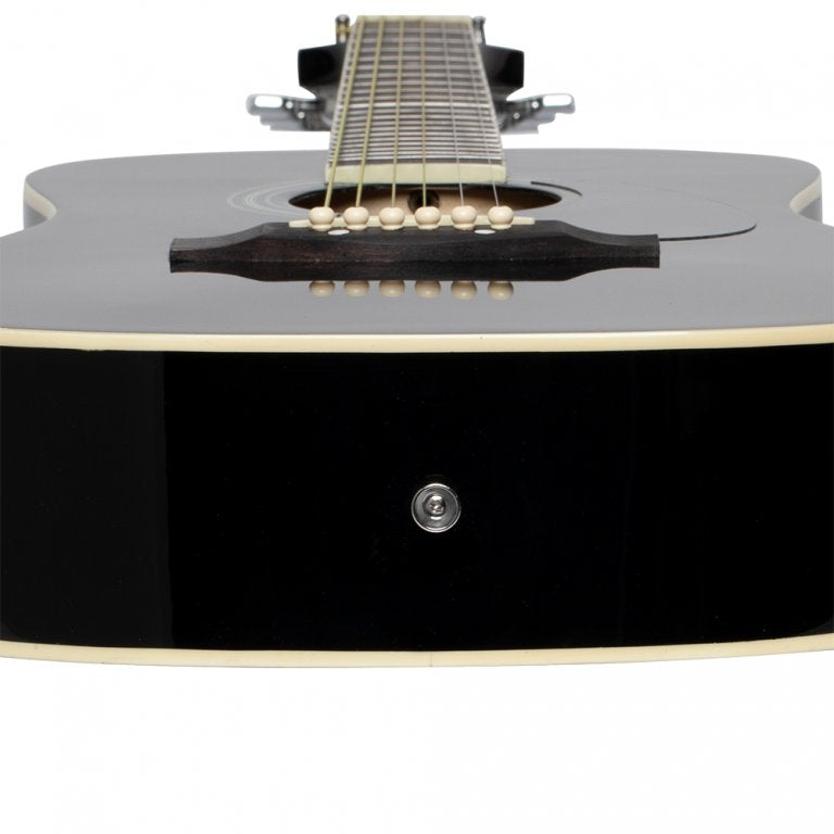 GUITARE ACOUSTIQUE STAGG SA20D 3/4 BK NOIRE
