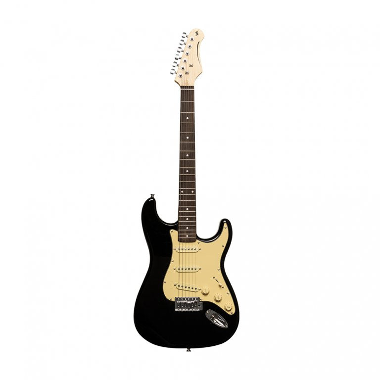 GUITARE ÉLECTRIQUE STAGG SES 30 BLK – NOIR BRILLANT