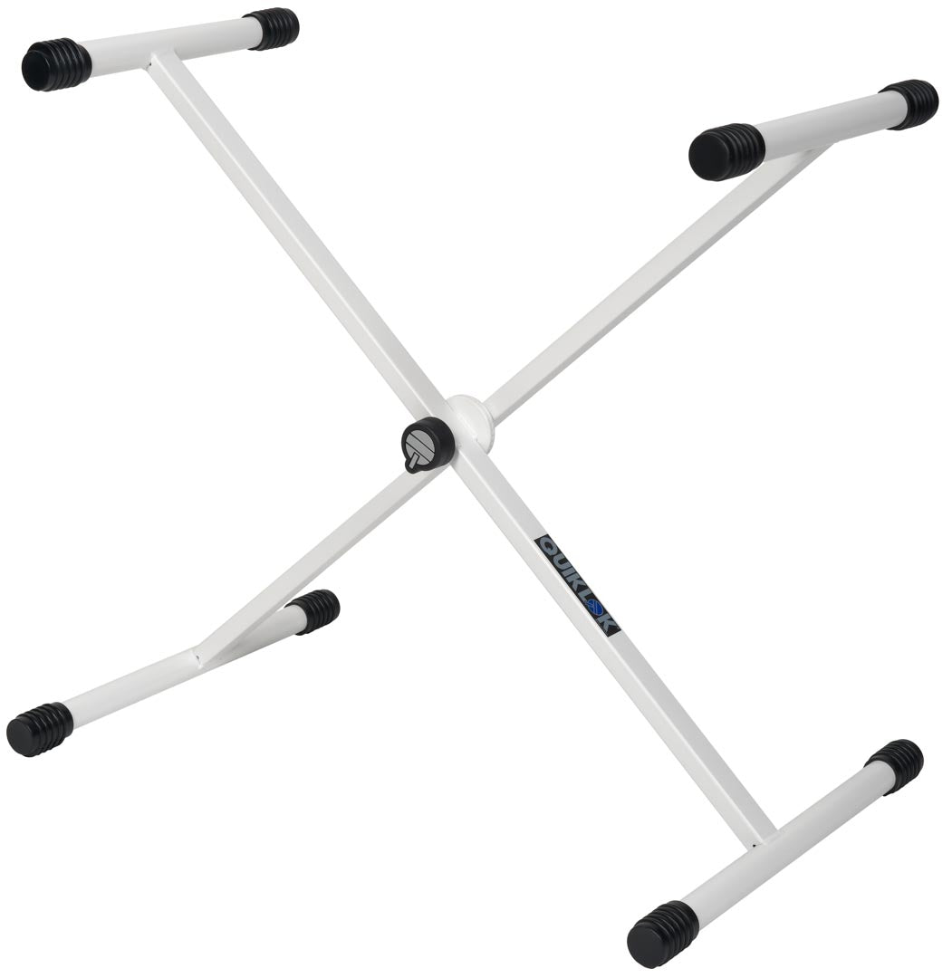 QUIKLOK T10WH-BB – Stand clavier T-Rex blanc H552-943 mm