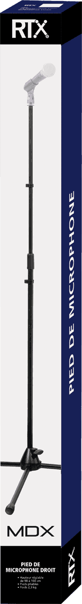RTX MDX – Pied de micro télescopique droit