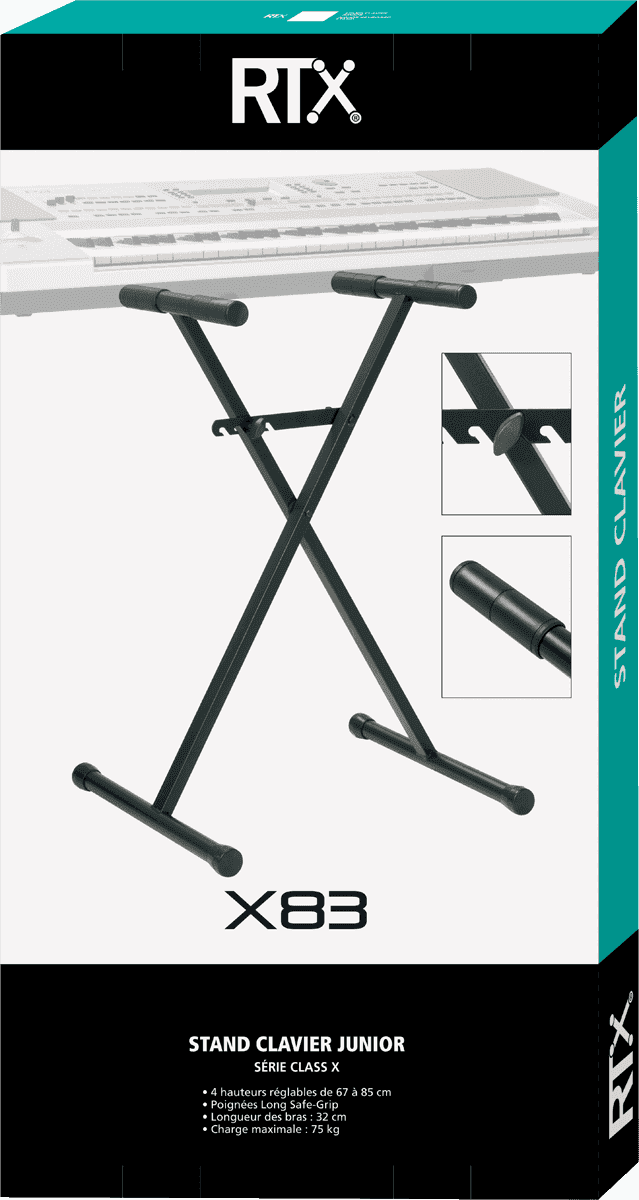 RTX X83 – Stand clavier en X Junior