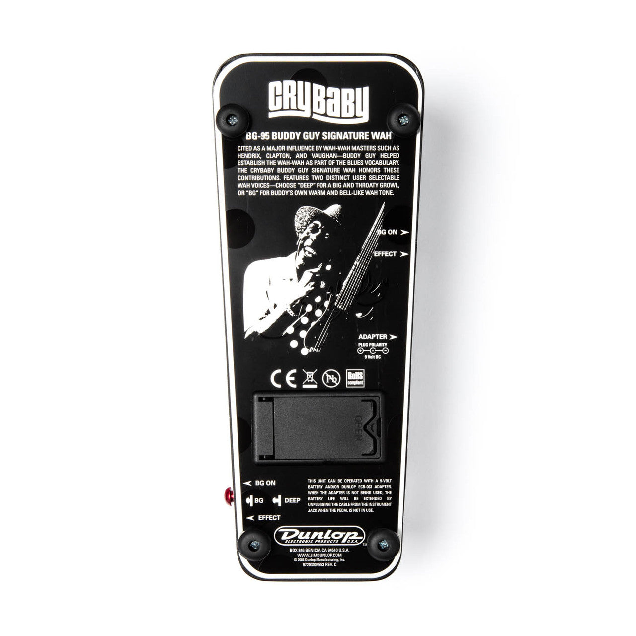 Pédale Wah Signature – Buddy Guy Wah DUNLOP BG95