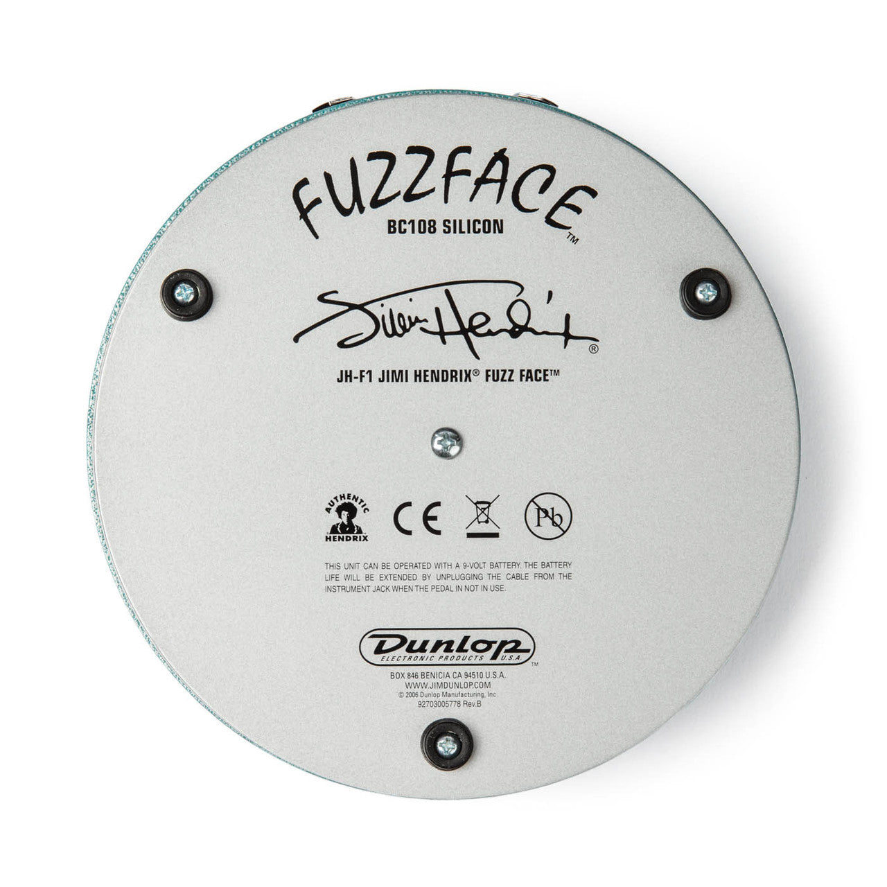 Pédale Fuzz – Fuzz Face DUNLOP JHF1