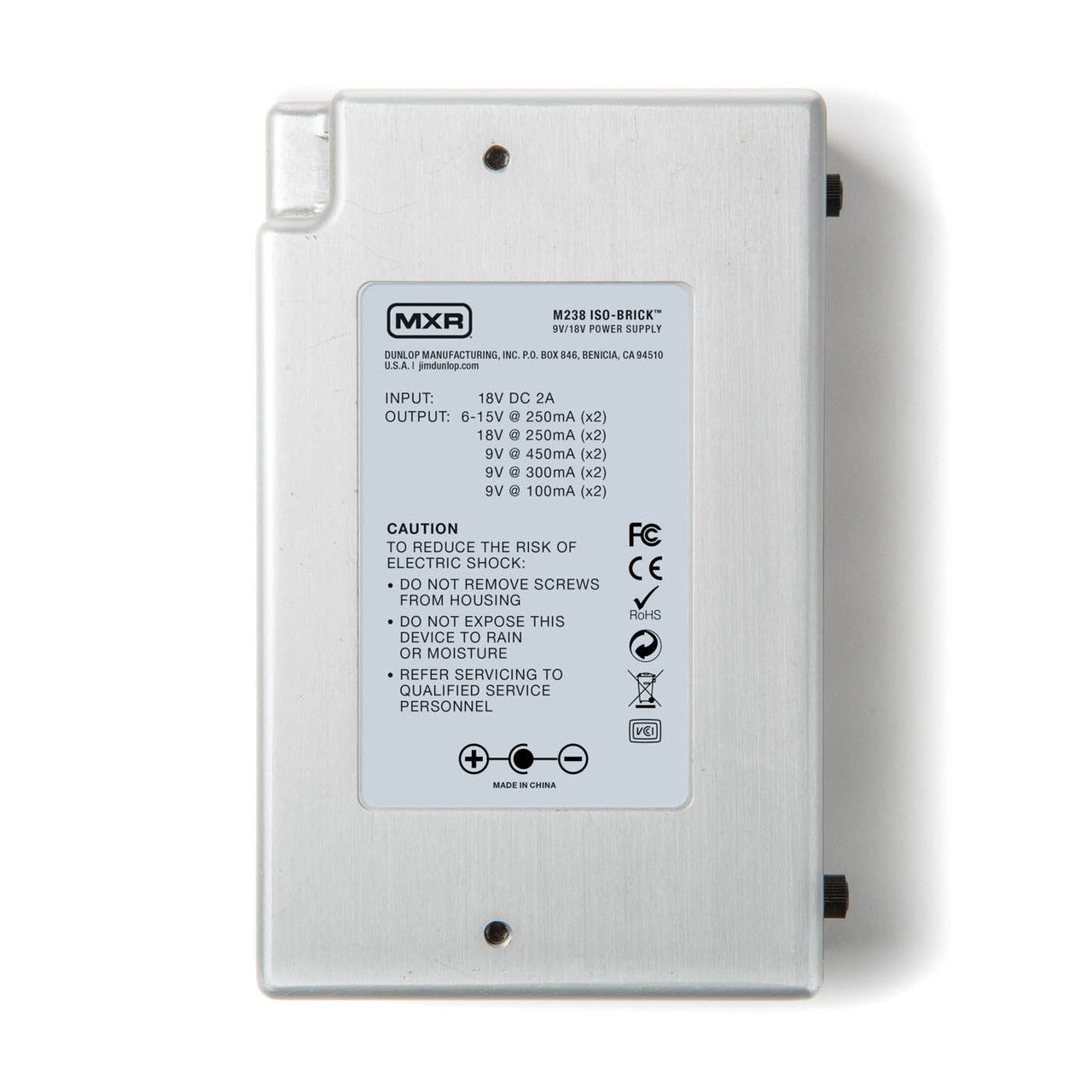 Alimentation MXR DC Brick M238